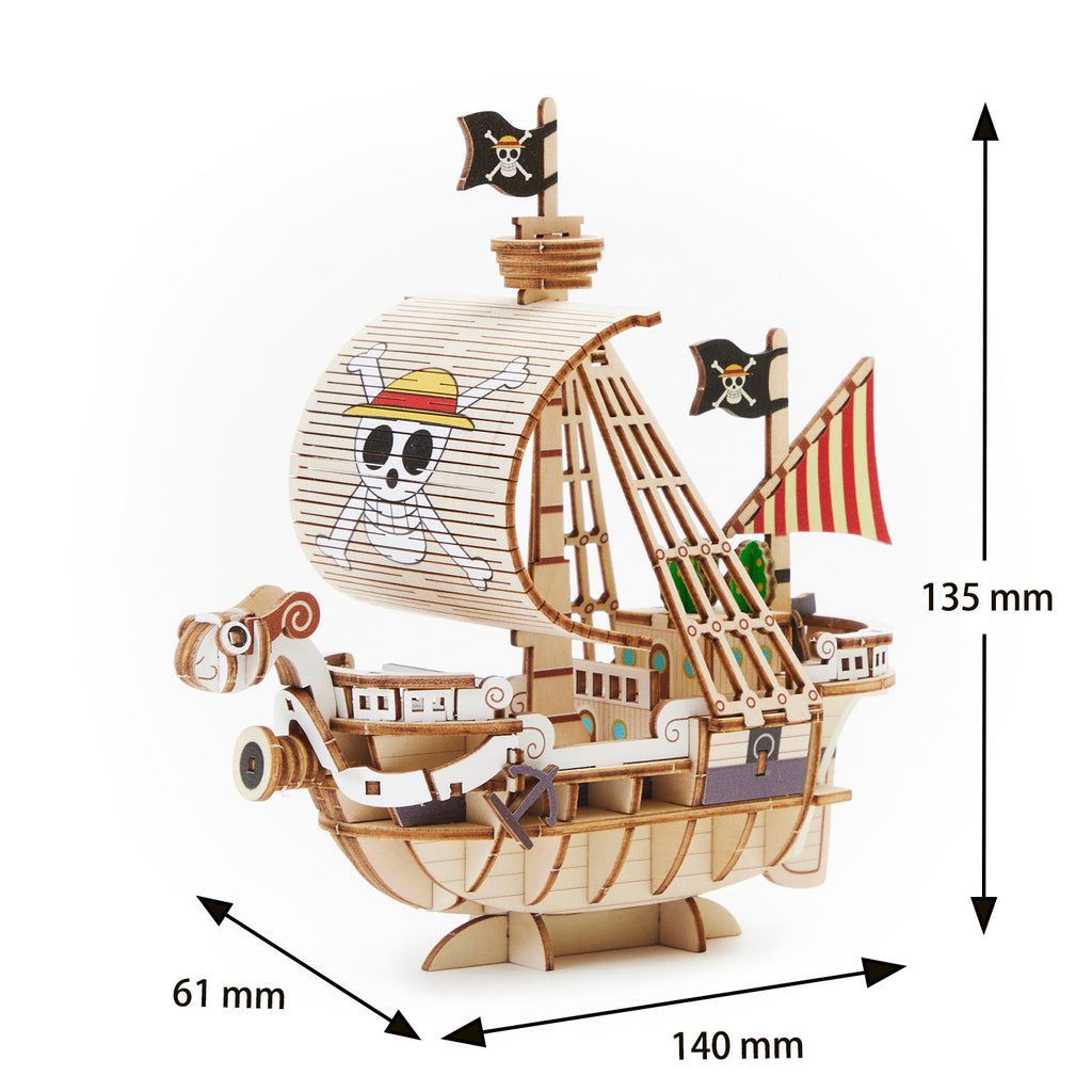 DIY PUZZLE BOAT - ONE PIECE - WA-GU-MI GOING MERRY