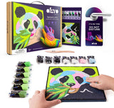 PANDA Coloring with clay set