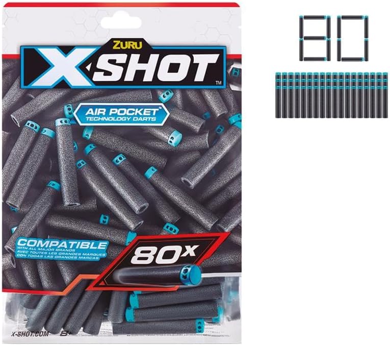 X Shot Pack 80 dardi