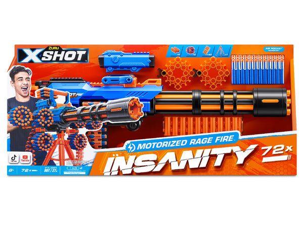 X Shot- Insanity Motorized Rage Fire