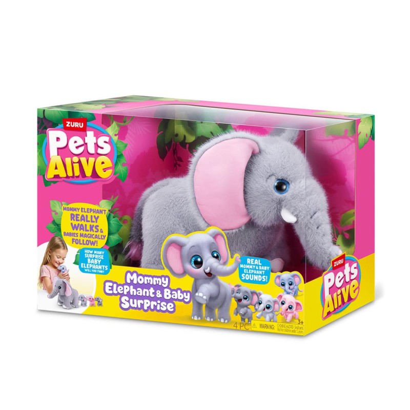 Pets Alive - Mamma e Baby Elefante