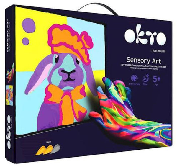 BUNNY Coloring with clay set