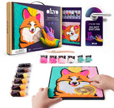 FOX Coloring with clay set