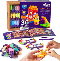 36 colors Set with air clay
