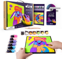 BUNNY Coloring with clay set