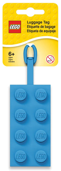 Lego 52001 Etichetta per bagagli Blu 2x4