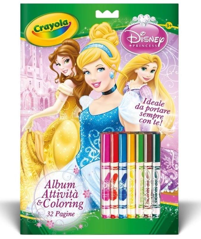 Album con Colori - Disney Princess