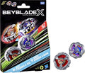 BeyBlade X Dual pack - Beat Tyranno 4-70Q + Knife Shinobi 4-80HN