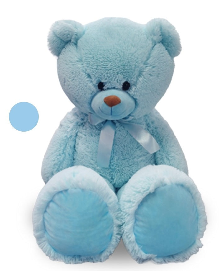 Orsetto Cleo 96 cm Azzurro