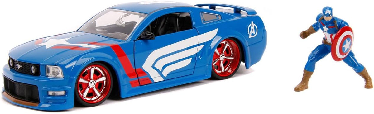 Jada - Marvel Captain America 2006 Ford Mustang GT 1:24 scale