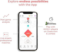 Square Off Pro - Scacchiera Elettronica portatile con IA, configurabile con Chess.com