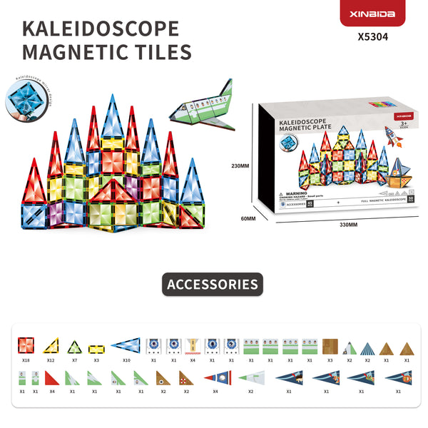 Blocchi Magnetici 95pz Kaleidoscope
