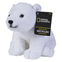 Orso Polare peluche 25 cm National Geographic