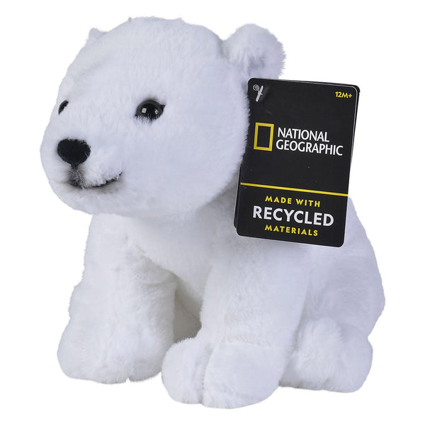 Orso Polare peluche 25 cm National Geographic