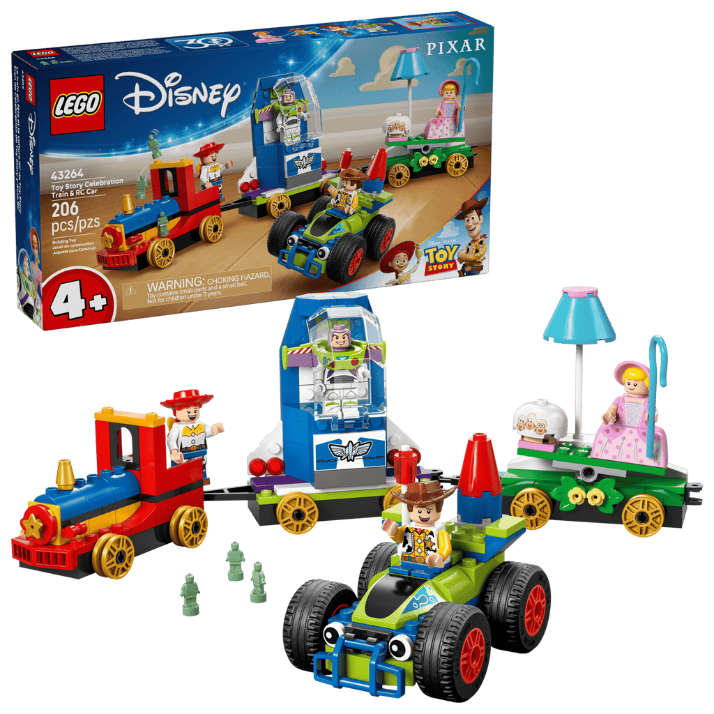 43264 Toy Story: Treno e Auto RC celebrativi