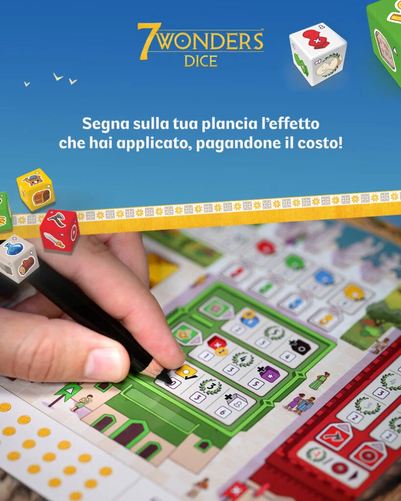 7 Wonders Dice