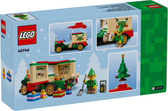40746 Furgone delle consegne di Babbo Natale