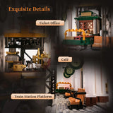Steampunk Train Station
