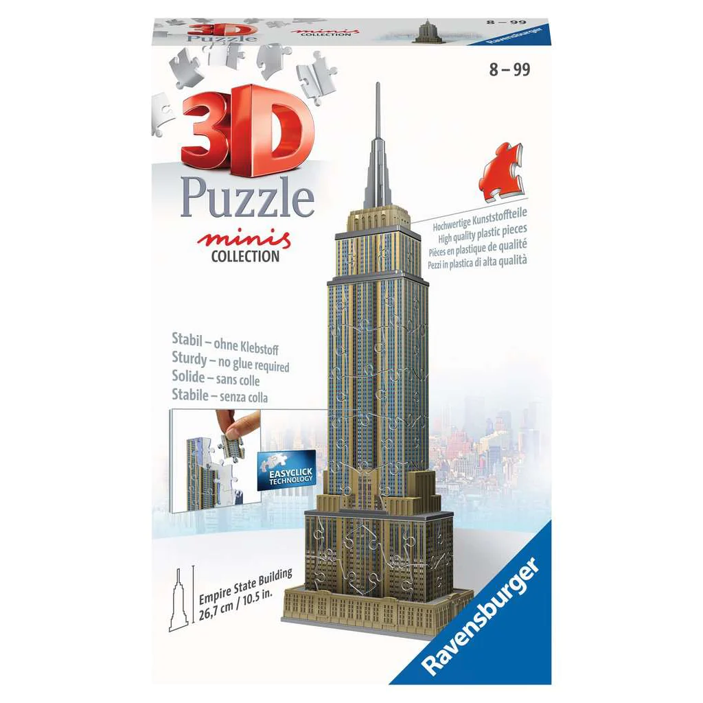 Mini Empire State Building - 3D Puzzle