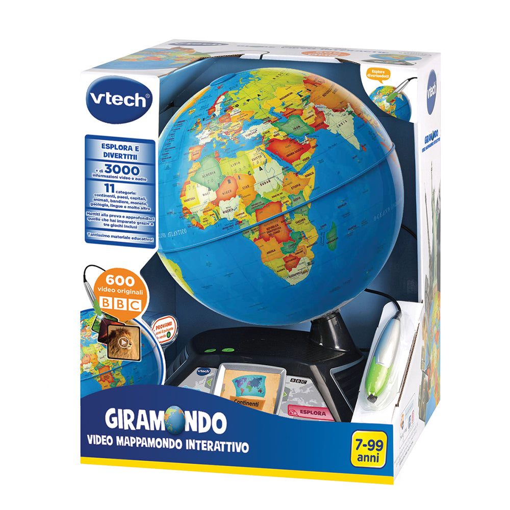Giramondo - Video mappamondo
interattivo