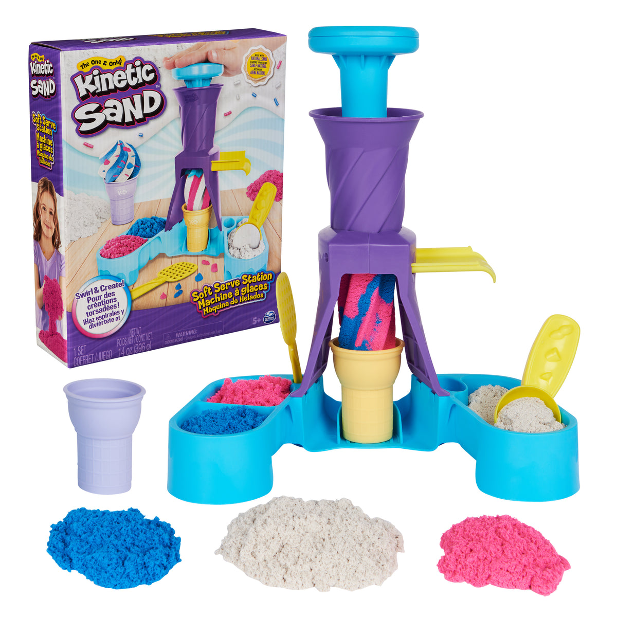 KINETIC SAND Playset Gelateria Colorata