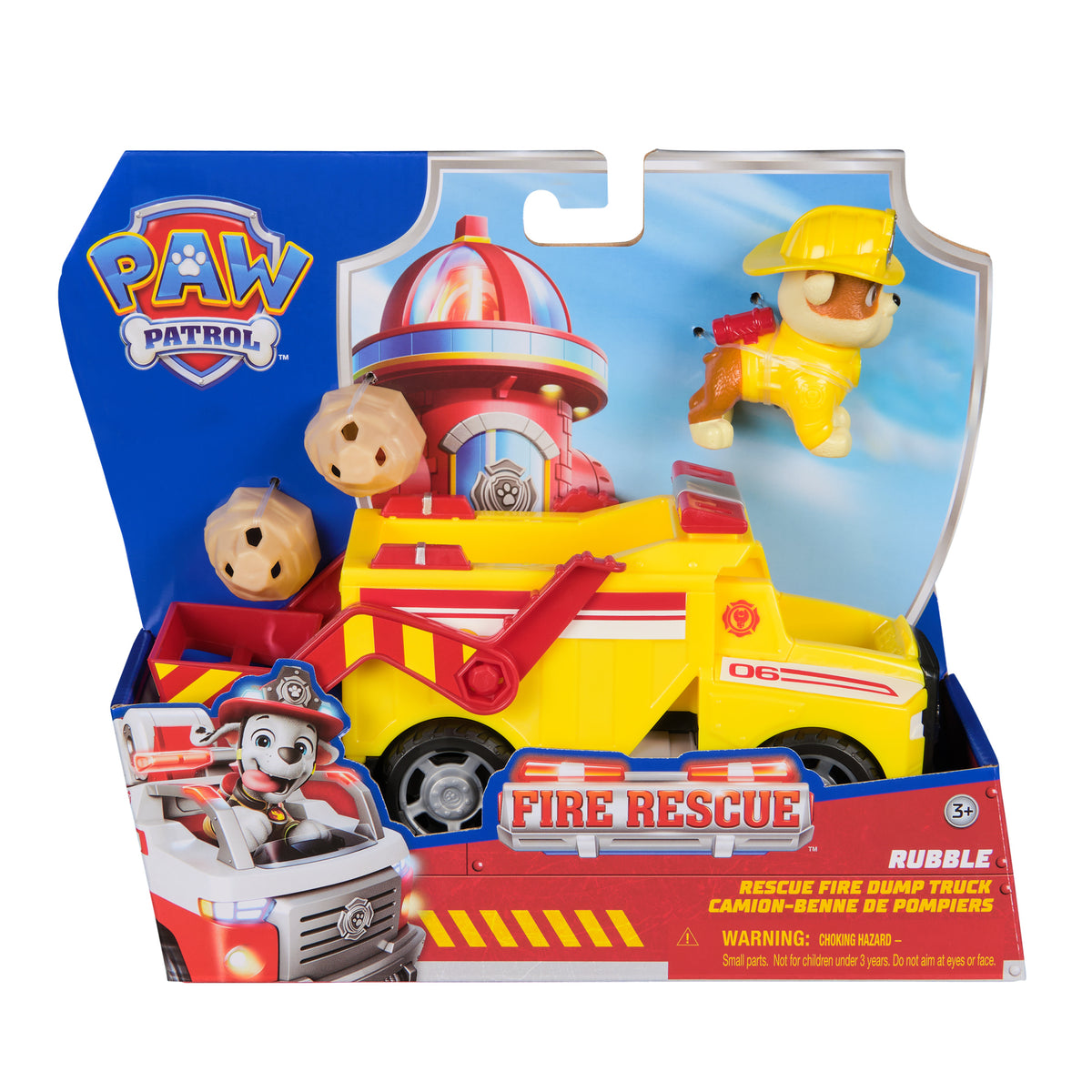 Paw Patrol Fire Rescue RUBBLE