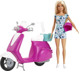 Barbie con Scooter GBK85