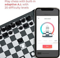 Square Off Pro - Scacchiera Elettronica portatile con IA, configurabile con Chess.com