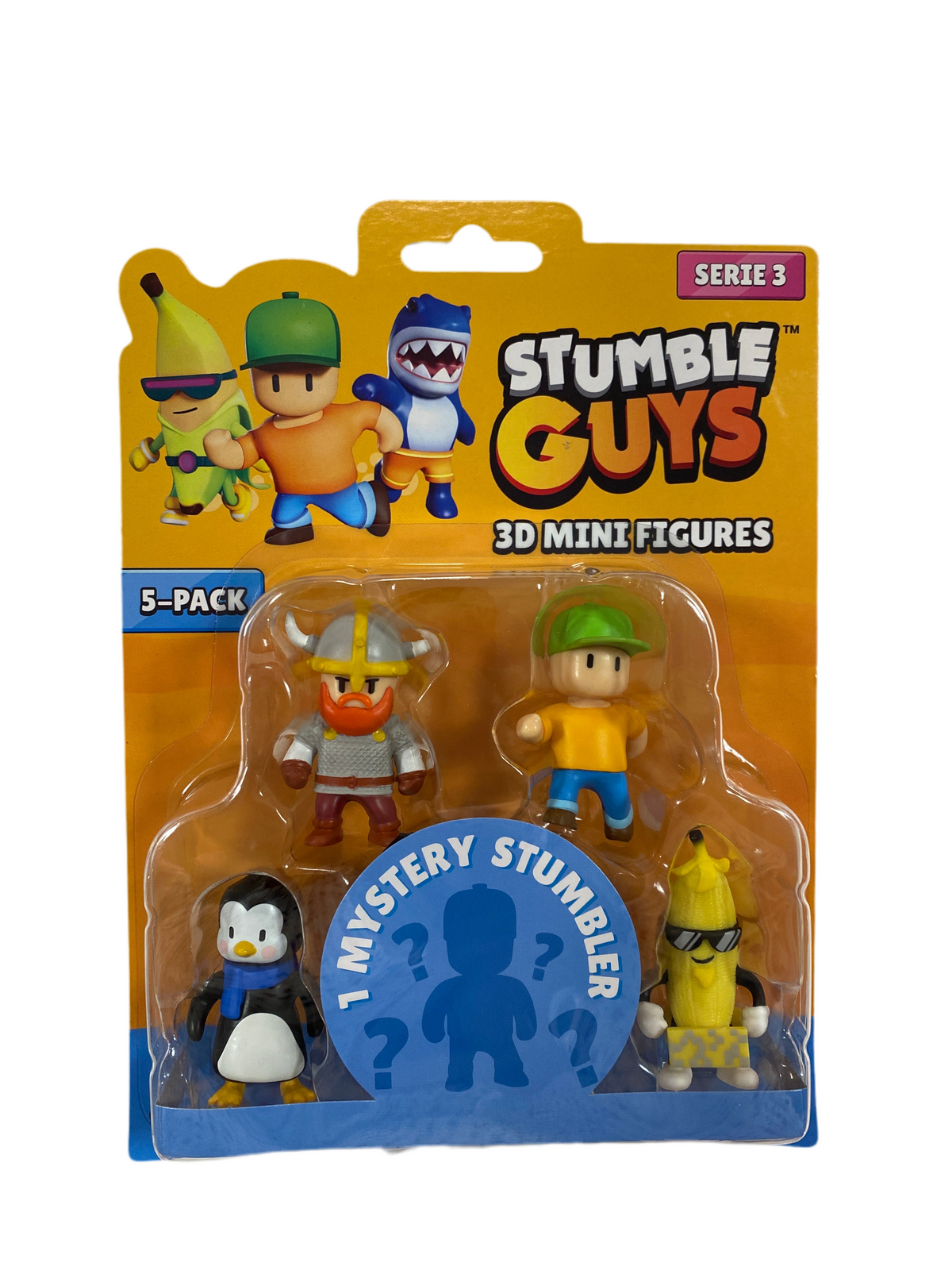Stumble Guys - Mini Figures - 5 Pack serie 3