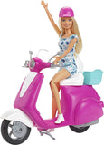 Barbie con Scooter GBK85