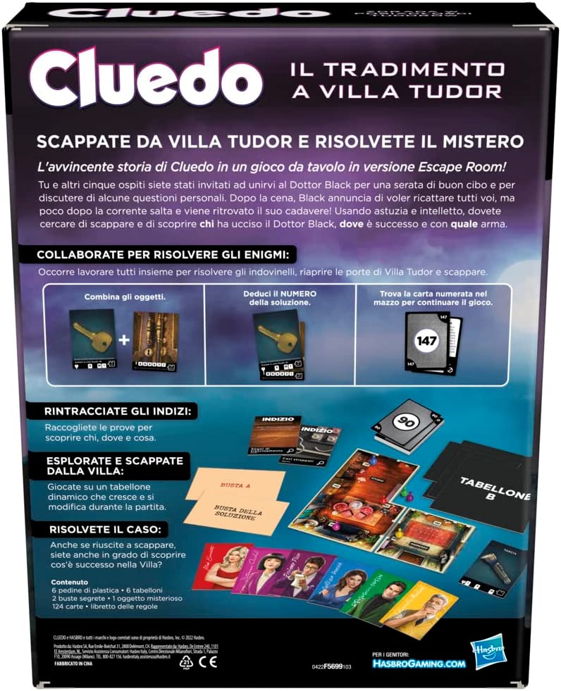 Cluedo - The Betrayal at Tudor Manor