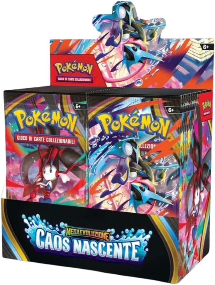 Pokémon M4 - Caos Nascente - BOX Display 36 boosters