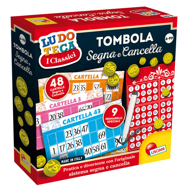 Tombola Segna e Cancella - 48 Cartelle