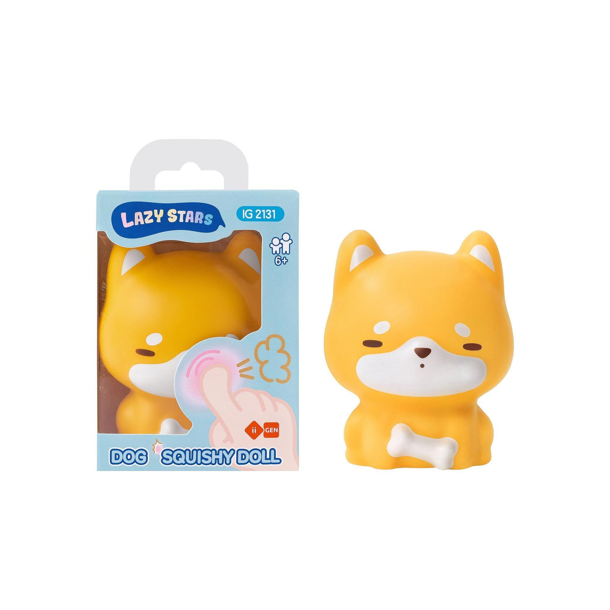 Squishy Doll Dog Box