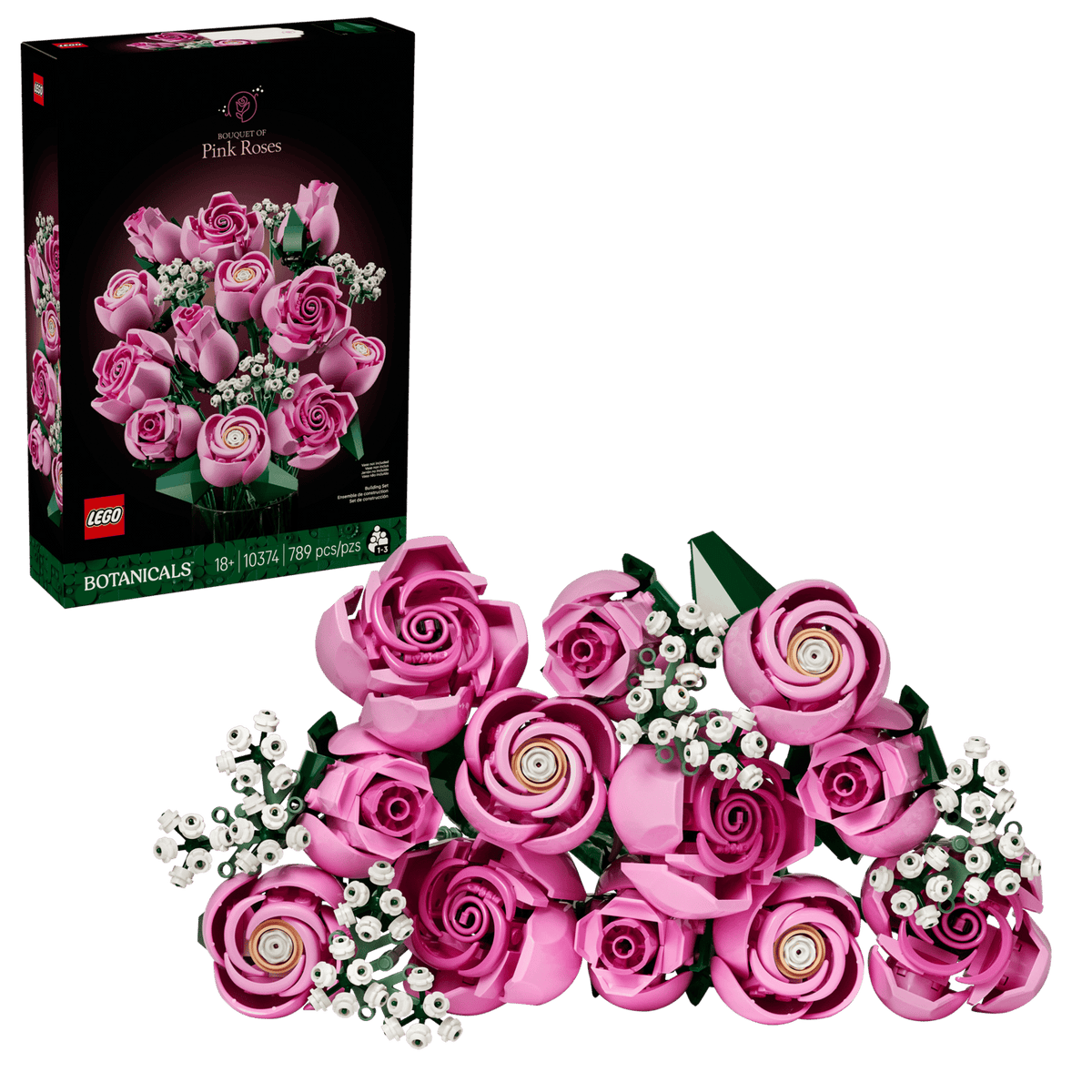10374 Bouquet di Rose Rosa
