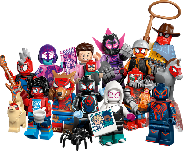 71050 Spiderman - Serie completa 12 minifigures