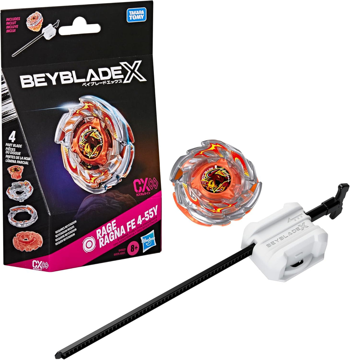 BeyBlade X Starter CX - Rage Ragna
