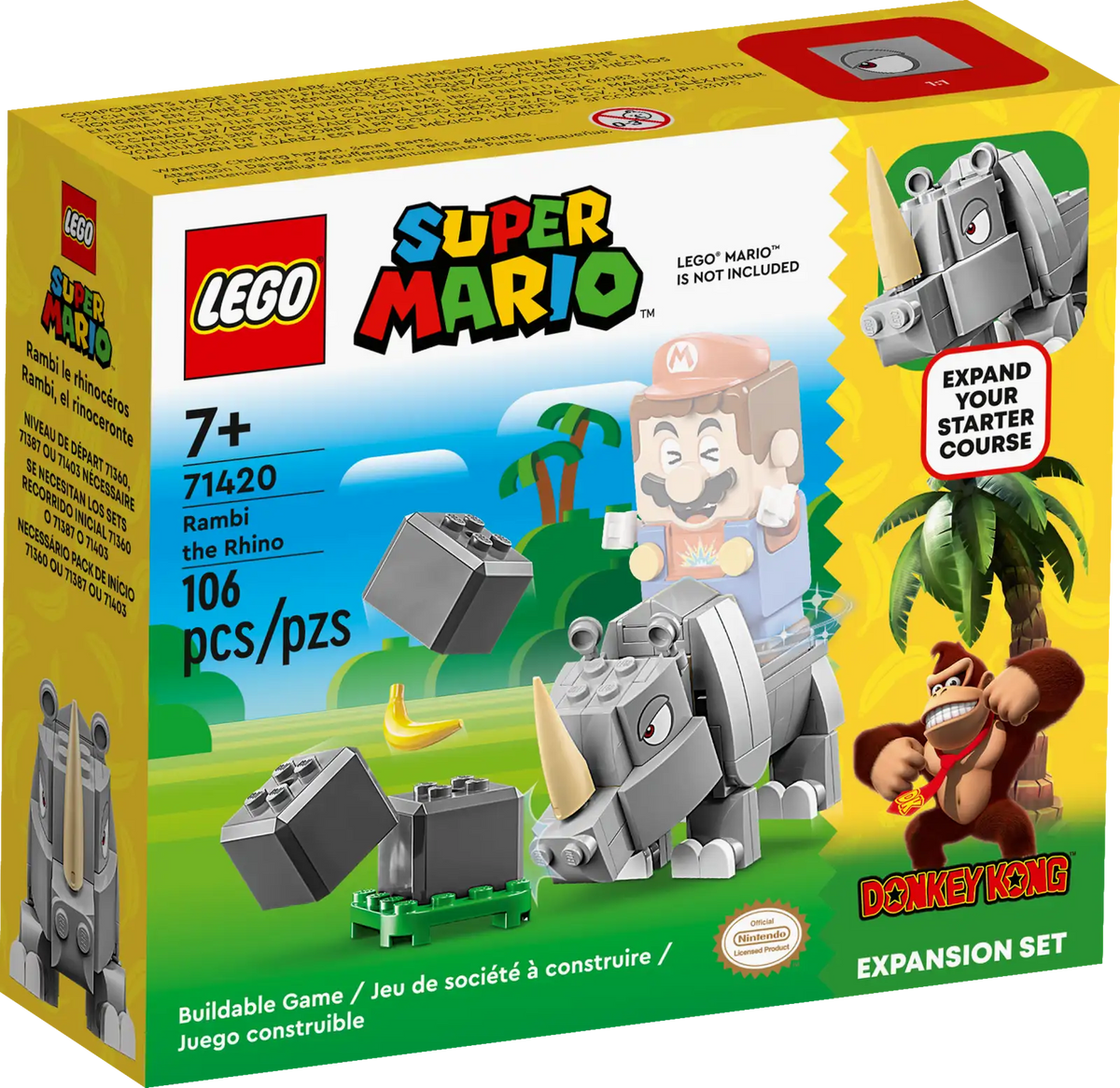 71420 Pack di espansione Rambi il rinoceronte