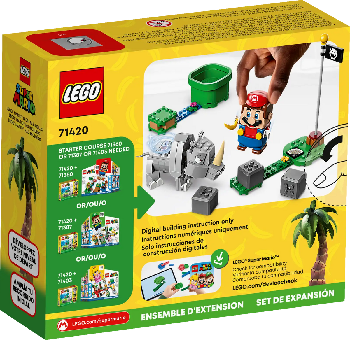 71420 Pack di espansione Rambi il rinoceronte