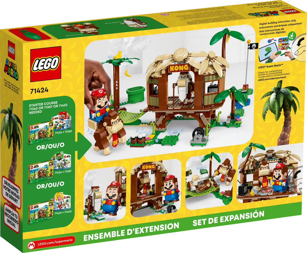 71424 Pack di espansione Casa sull'albero di Donkey Kong