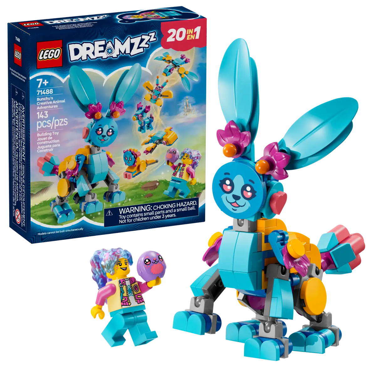 71488 Avventure animali creative di Bunchu