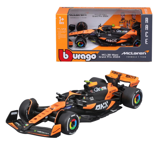 F1 McLaren 4 Norris in scala 1:43