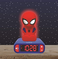 Spider-Man Alarm Clock with Sounds and Light Effects