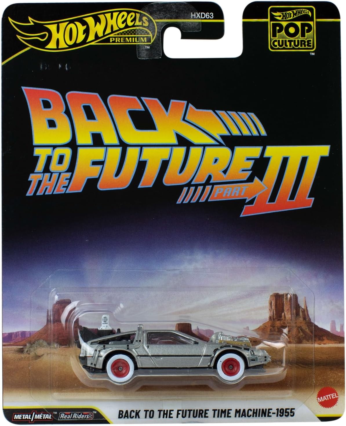 Hot Wheels Premium JHW94 Back to the Future Time Machine 1955
