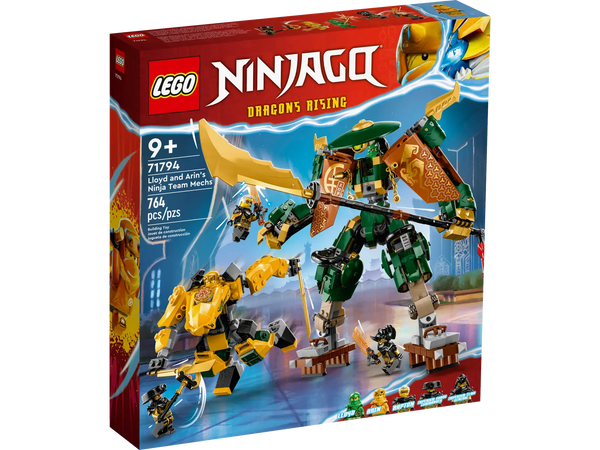 71794 Team Mech Ninja di Lloyd e Arin