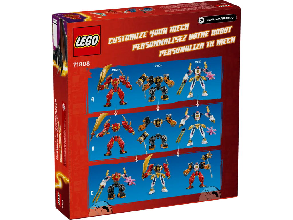 71808  Mech Elemento Fuoco di Kai