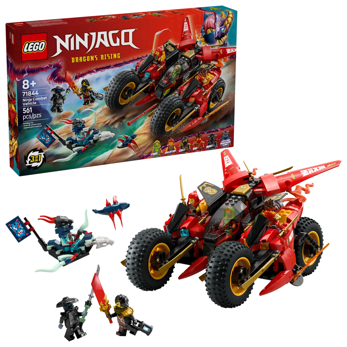 71844 Veicolo da combattimento Ninja