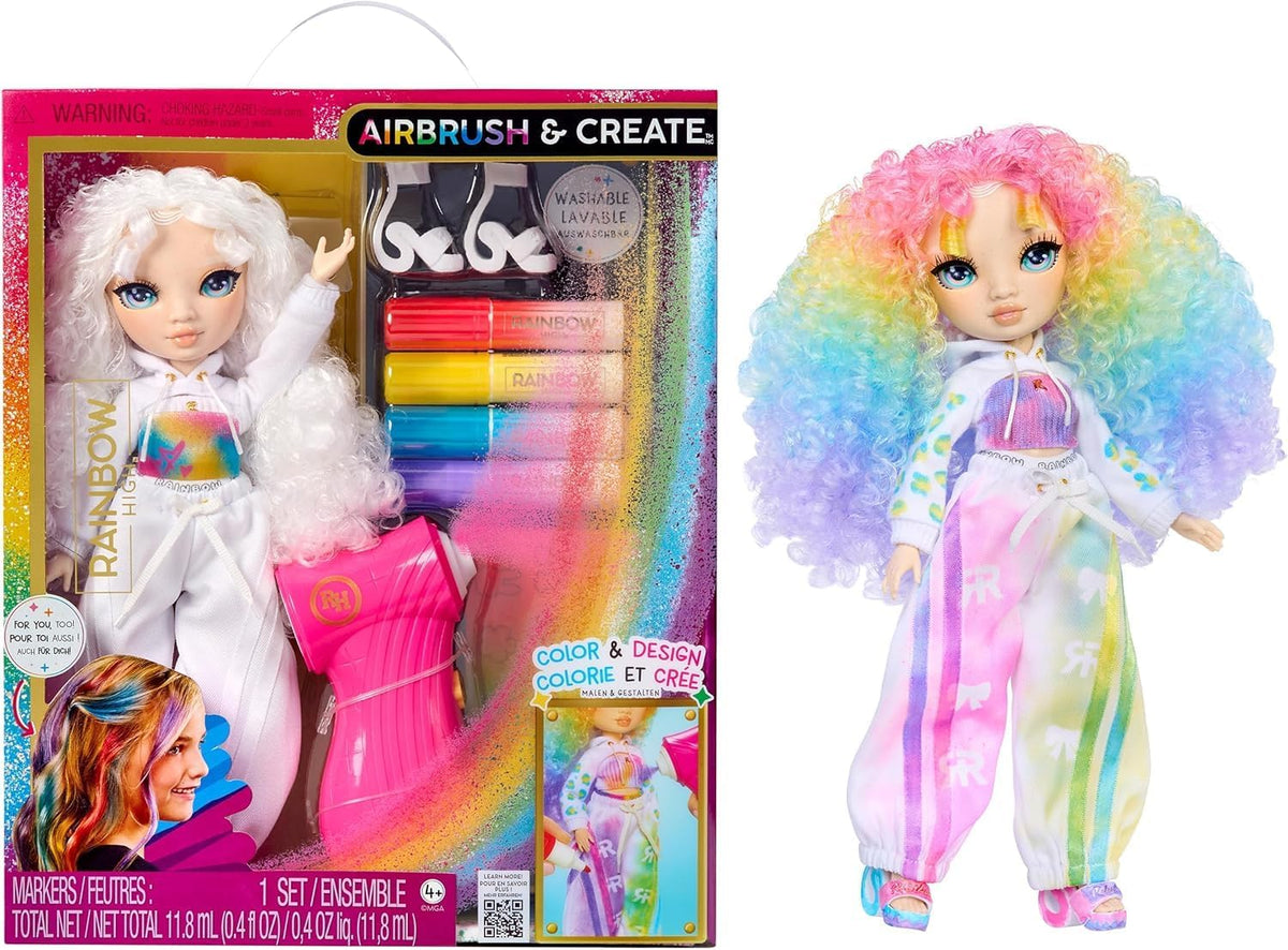 Rainbow High Air Brush GREEN Eyes