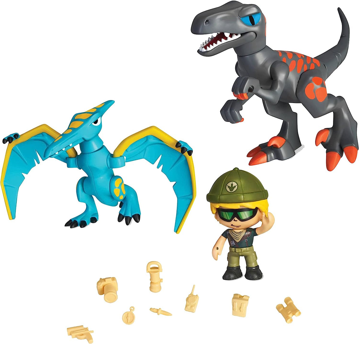 Action Heroes - Dino Pack 2 Dinosaurs 1 Character 