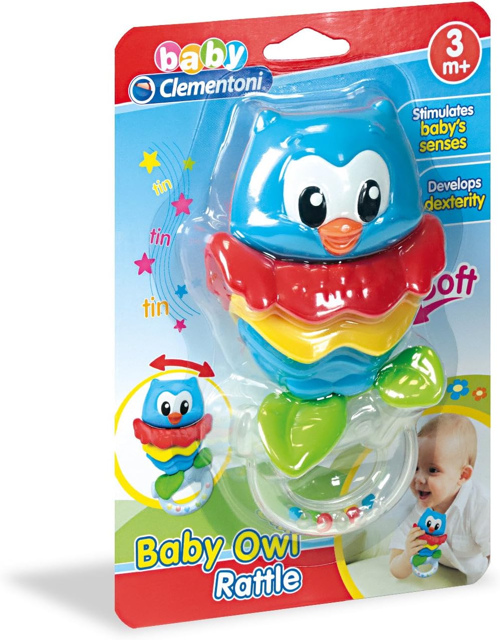Little Owl Rattle 17160 